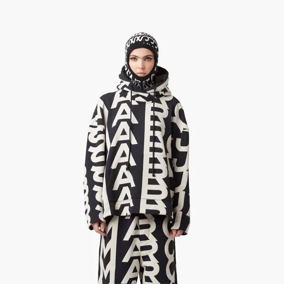 Marc Jacobs Unisex Monogram Oversized Hoodie! - Picture 4 of 7